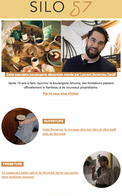 Infolettre Silo 57