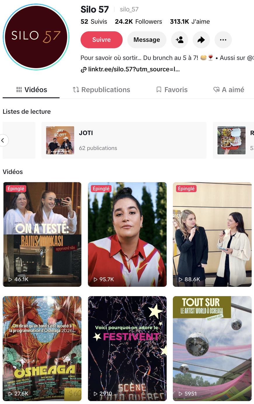 Réseaux sociaux Silo 57